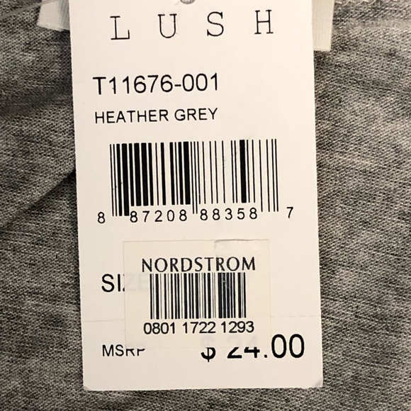 Lush short sleeve top blouse size L - Picture 8 of 9